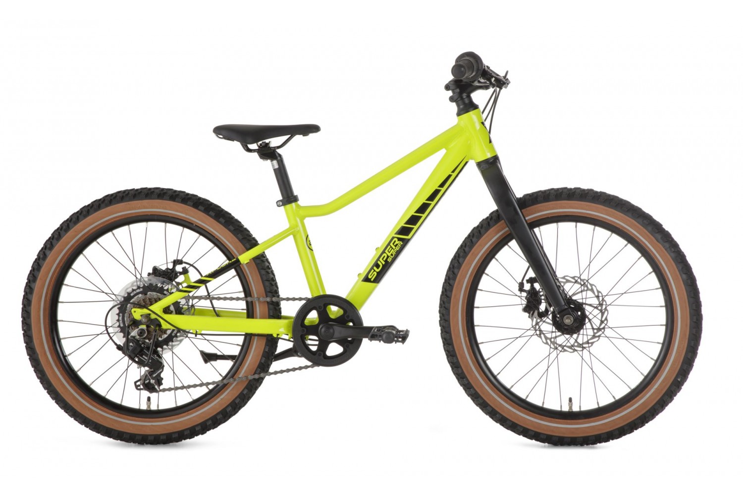 SuperSuper Xplore Kinder Mountainbike 20 inch Geel/Groen