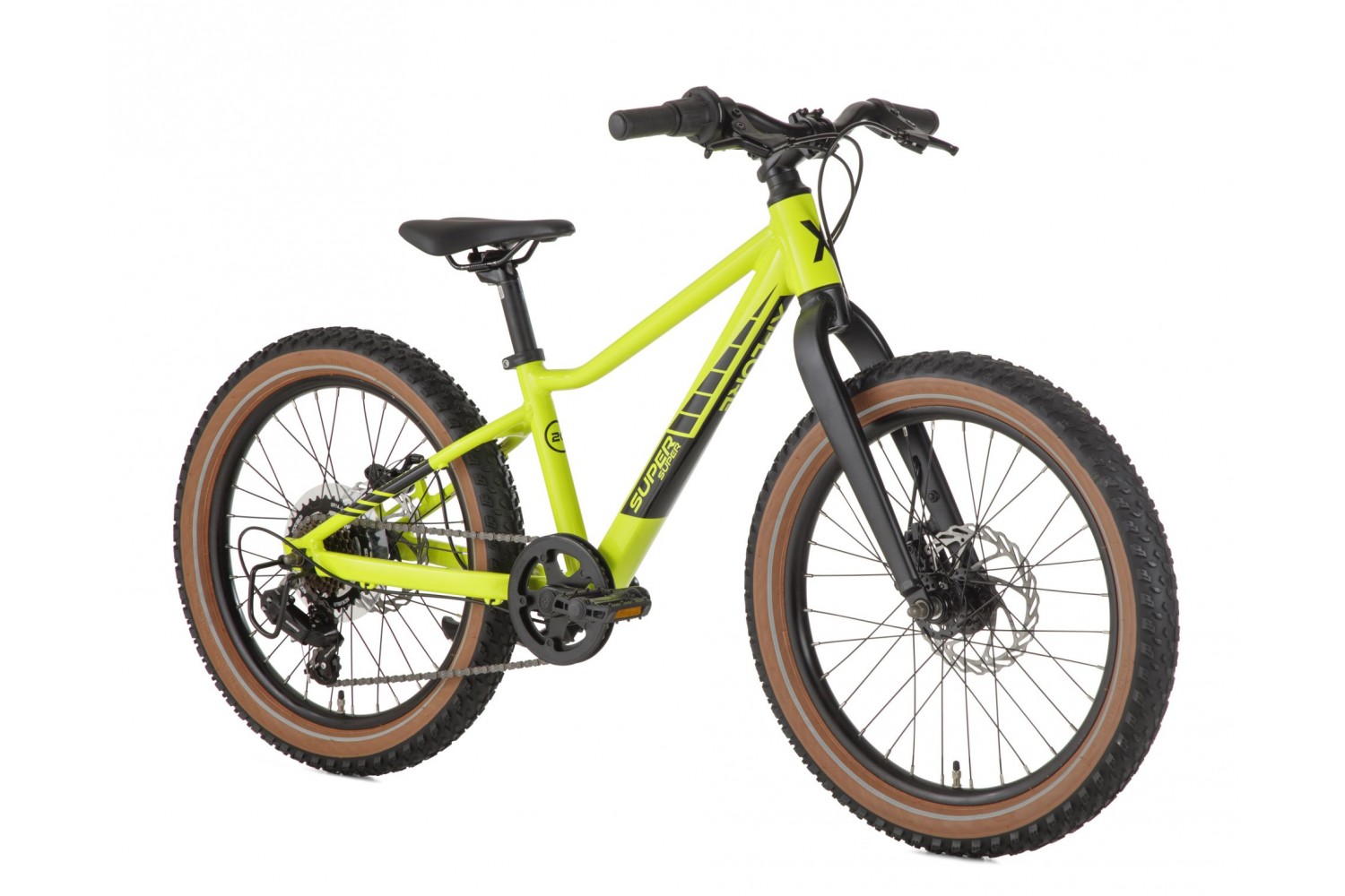 SuperSuper Xplore Kinder Mountainbike 20 inch Geel/Groen