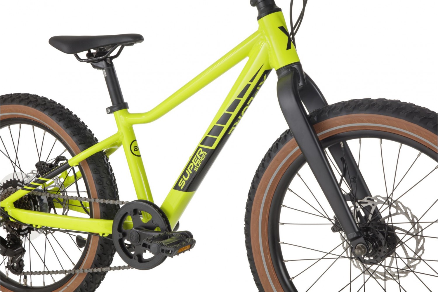 SuperSuper Xplore Kinder Mountainbike 20 inch Geel/Groen