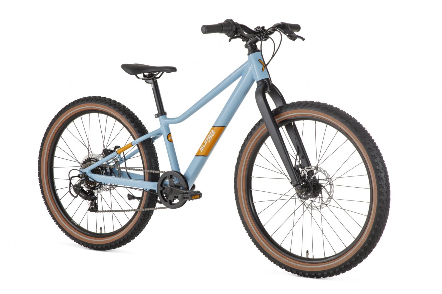 SuperSuper Xplore Kinder Mountainbike 24 inch Blauw