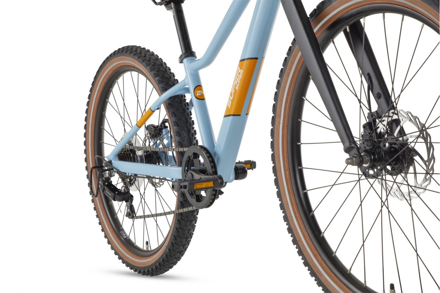 SuperSuper Xplore Kinder Mountainbike 24 inch Blauw