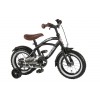 Volare Black Cruiser Kinderfiets 12 inch Jongens Zwart