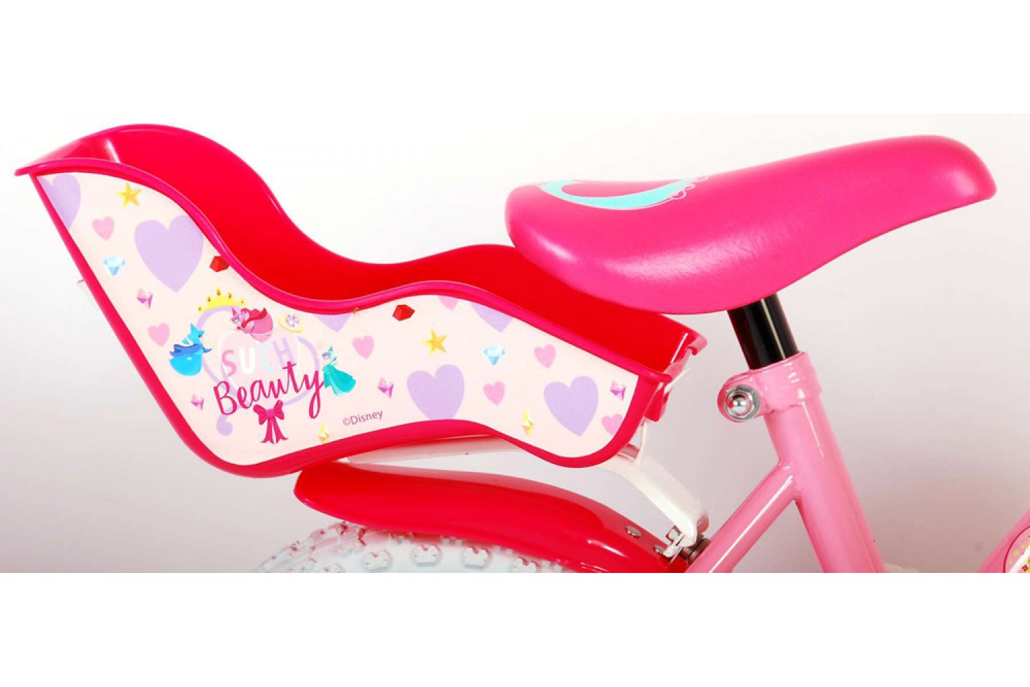 Disney Princess Kinderfiets 12 inch Meisjes Roze
