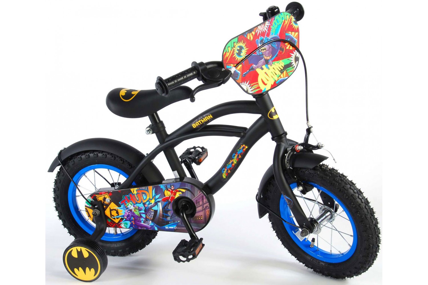 Batman Kinderfiets 12 inch Jongens Zwart