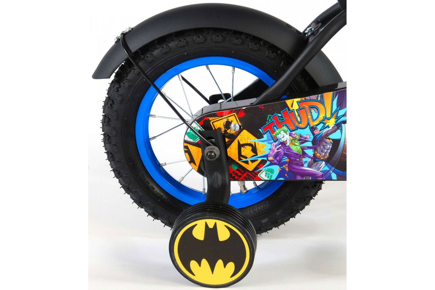 Batman Kinderfiets 12 inch Jongens Zwart