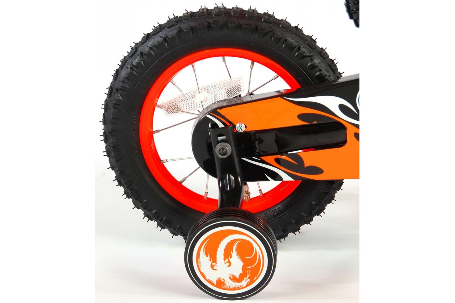 Volare Motobike Kinderfiets 12 inch Jongens Oranje