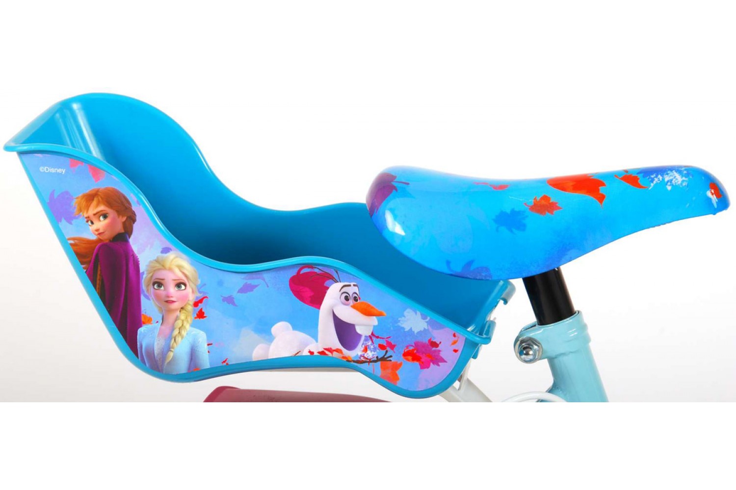 Disney Frozen 2 Kinderfiets 12 inch Meisjes Blauw Paars | 2 handremmen