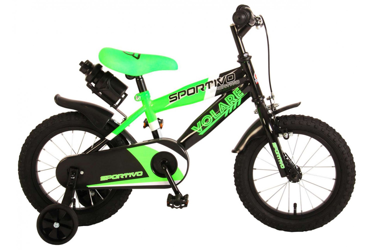 Volare Sportivo Kinderfiets 14 inch Jongens Groen