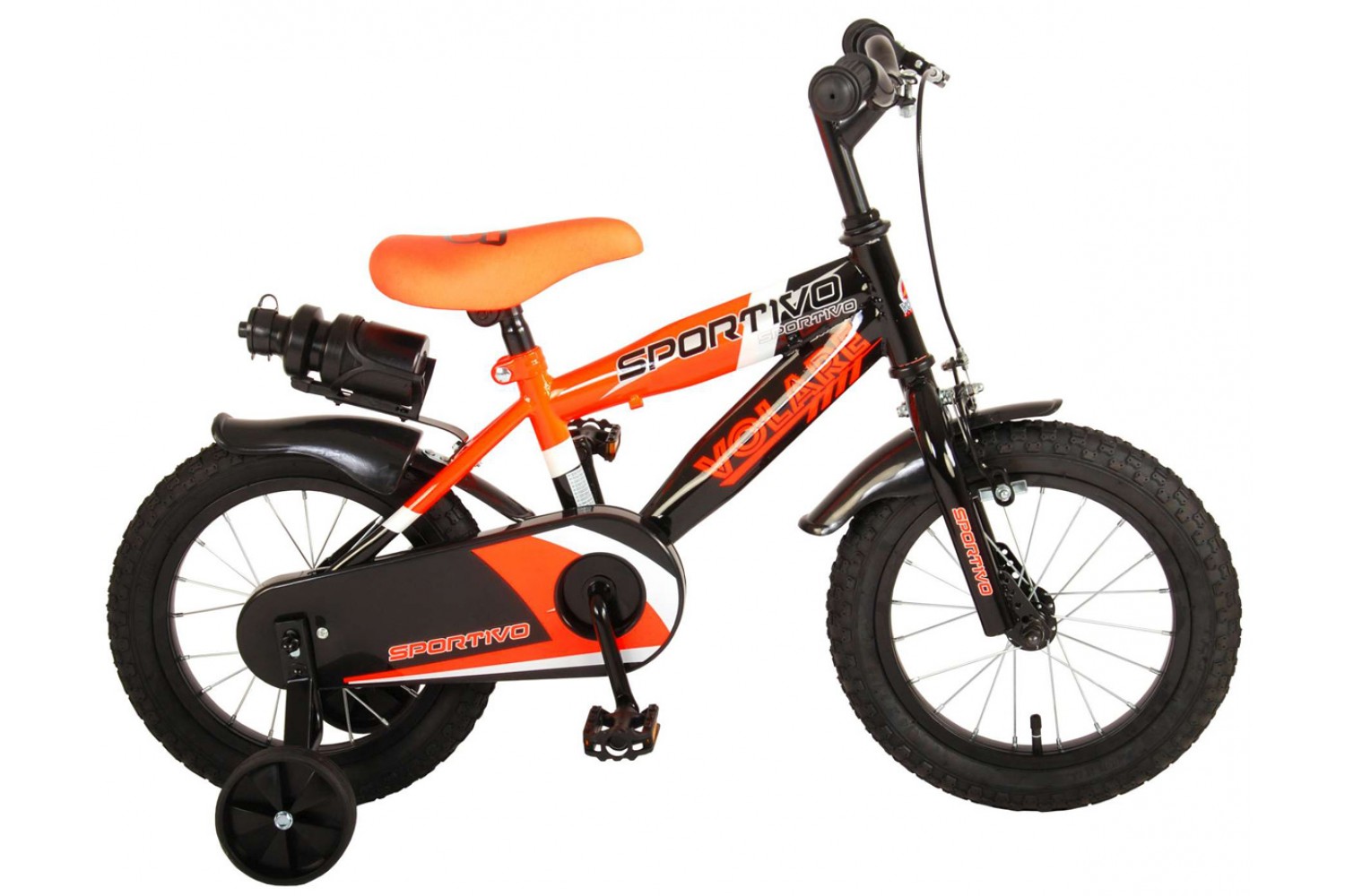 Volare Sportivo Kinderfiets 14 inch Jongens Oranje