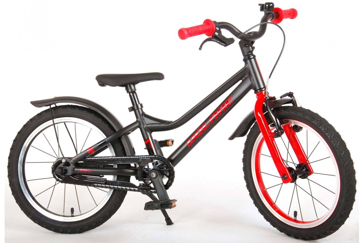 Volare Blaster Kinderfiets 16 inch Jongens Zwart Rood