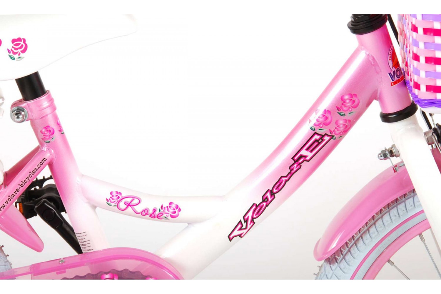 Volare Rose Kinderfiets 16 inch Meisjes Roze