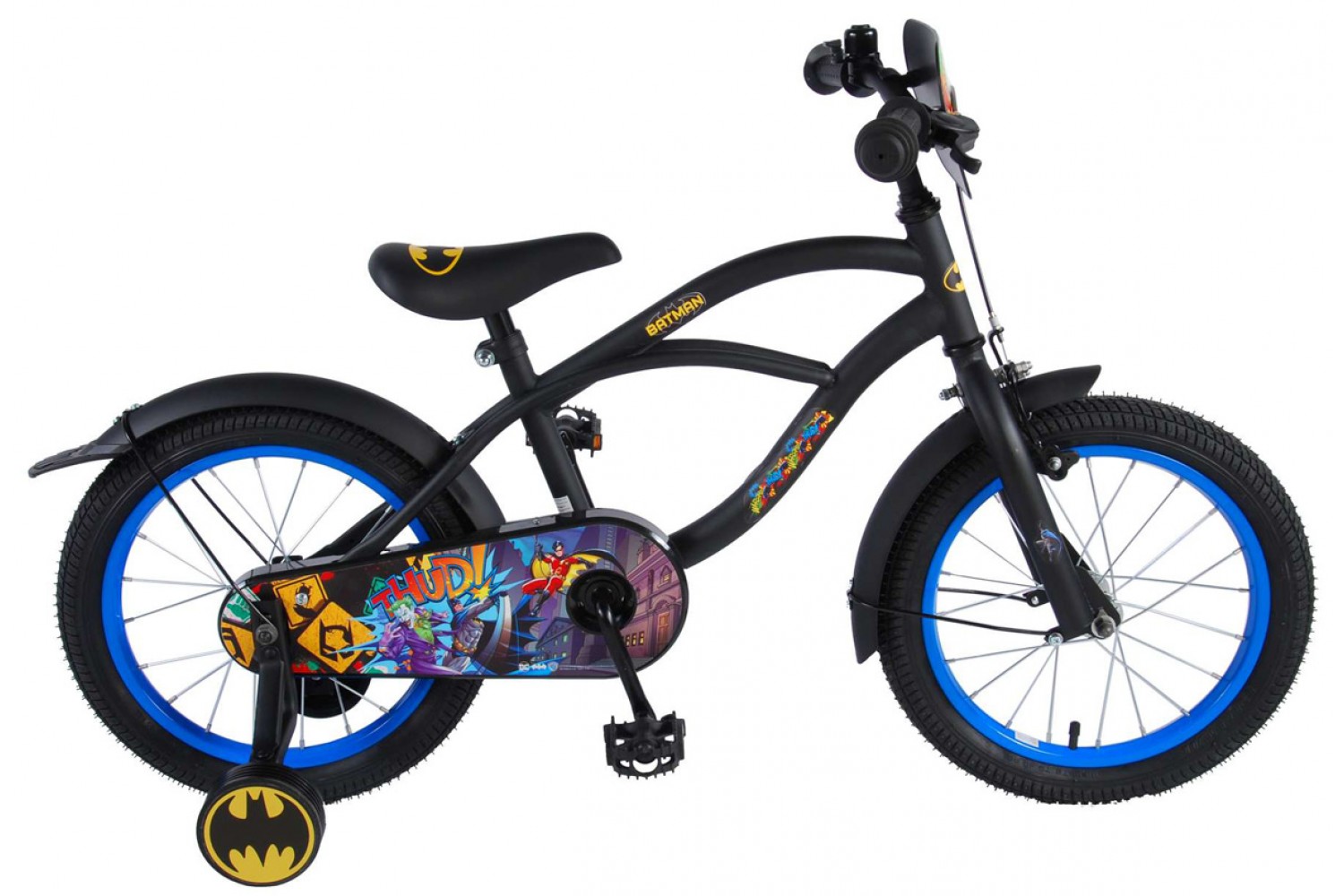 Batman Kinderfiets 16 inch Jongens Zwart