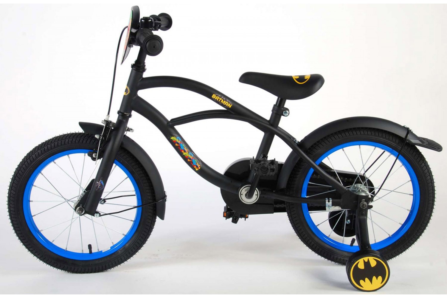 Batman Kinderfiets 16 inch Jongens Zwart