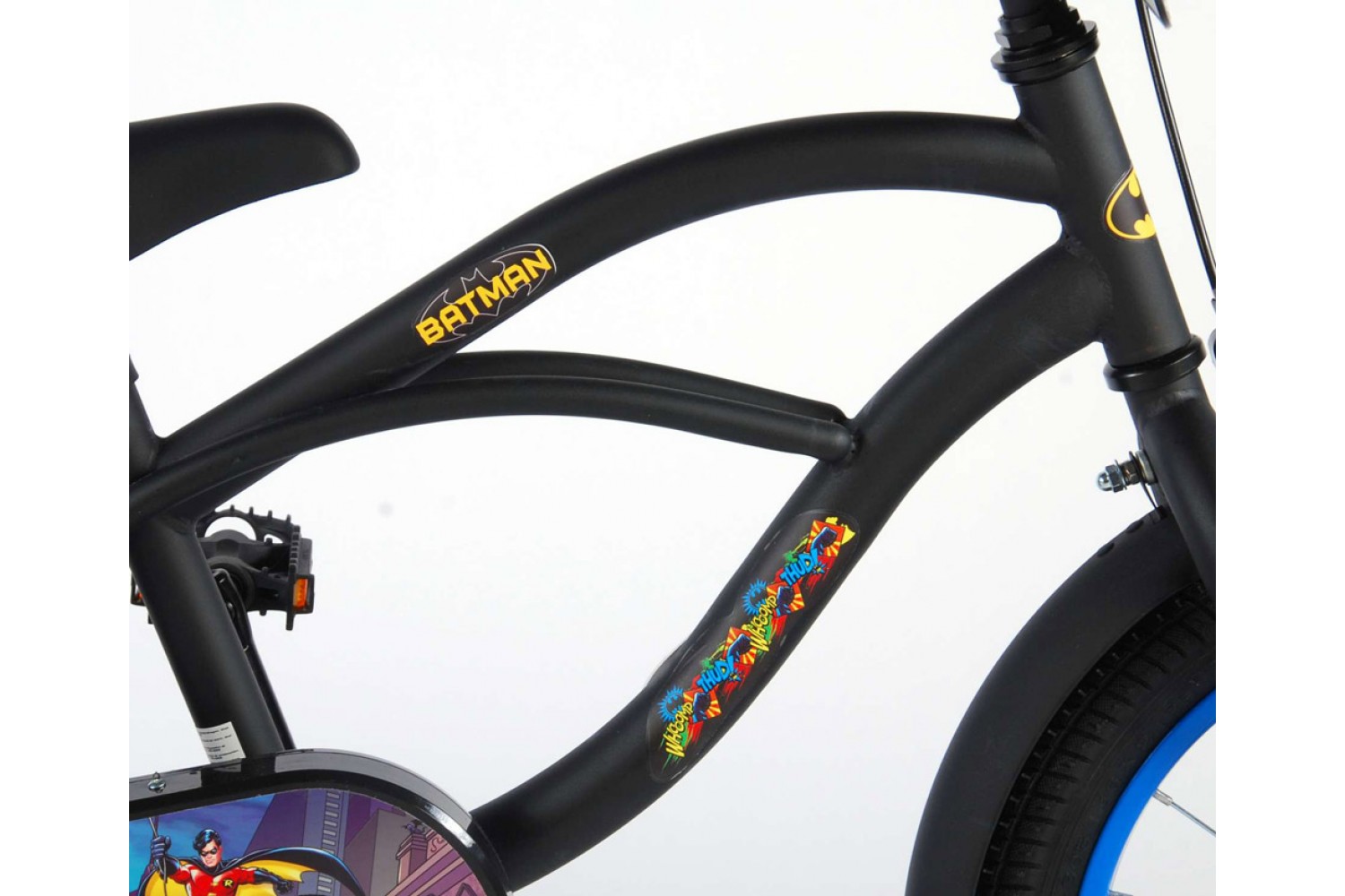 Batman Kinderfiets 16 inch Jongens Zwart