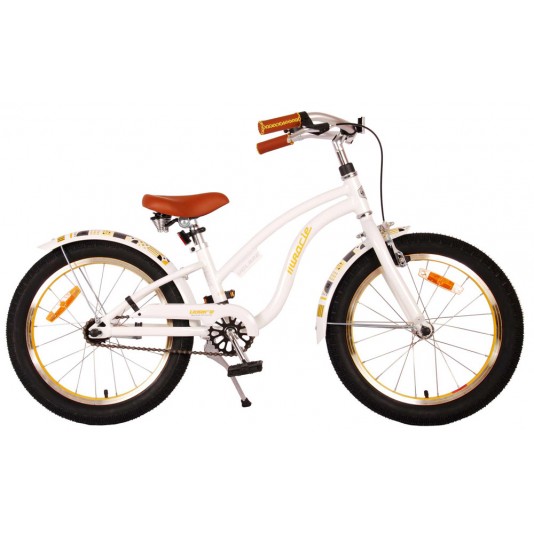 Volare Miracle Cruiser Kinderfiets 18 inch Meisjes Wit