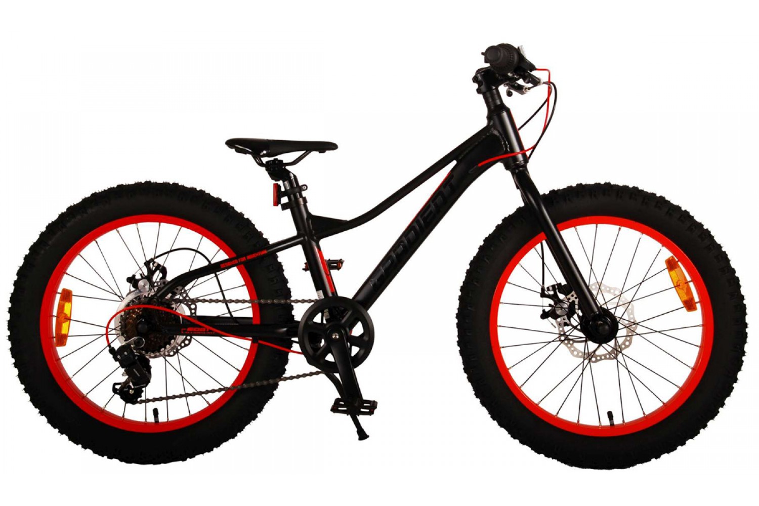 Volare Gradient Kinder Mountainbike 20 inch Zwart Rood