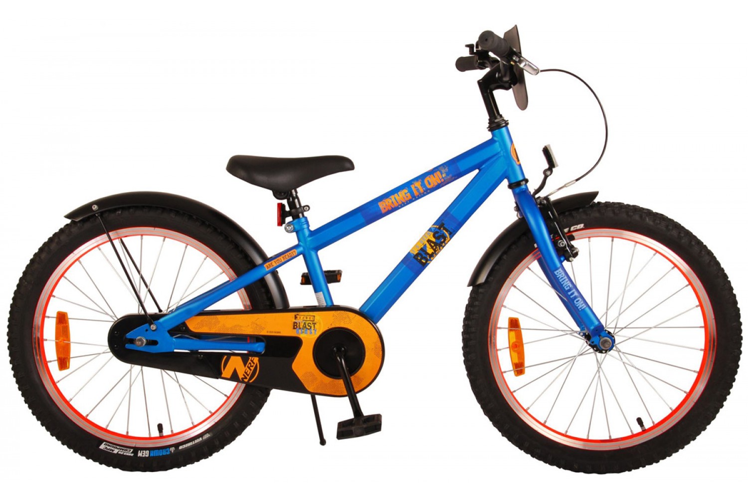 NERF Jongensfiets 20 inch Blauw