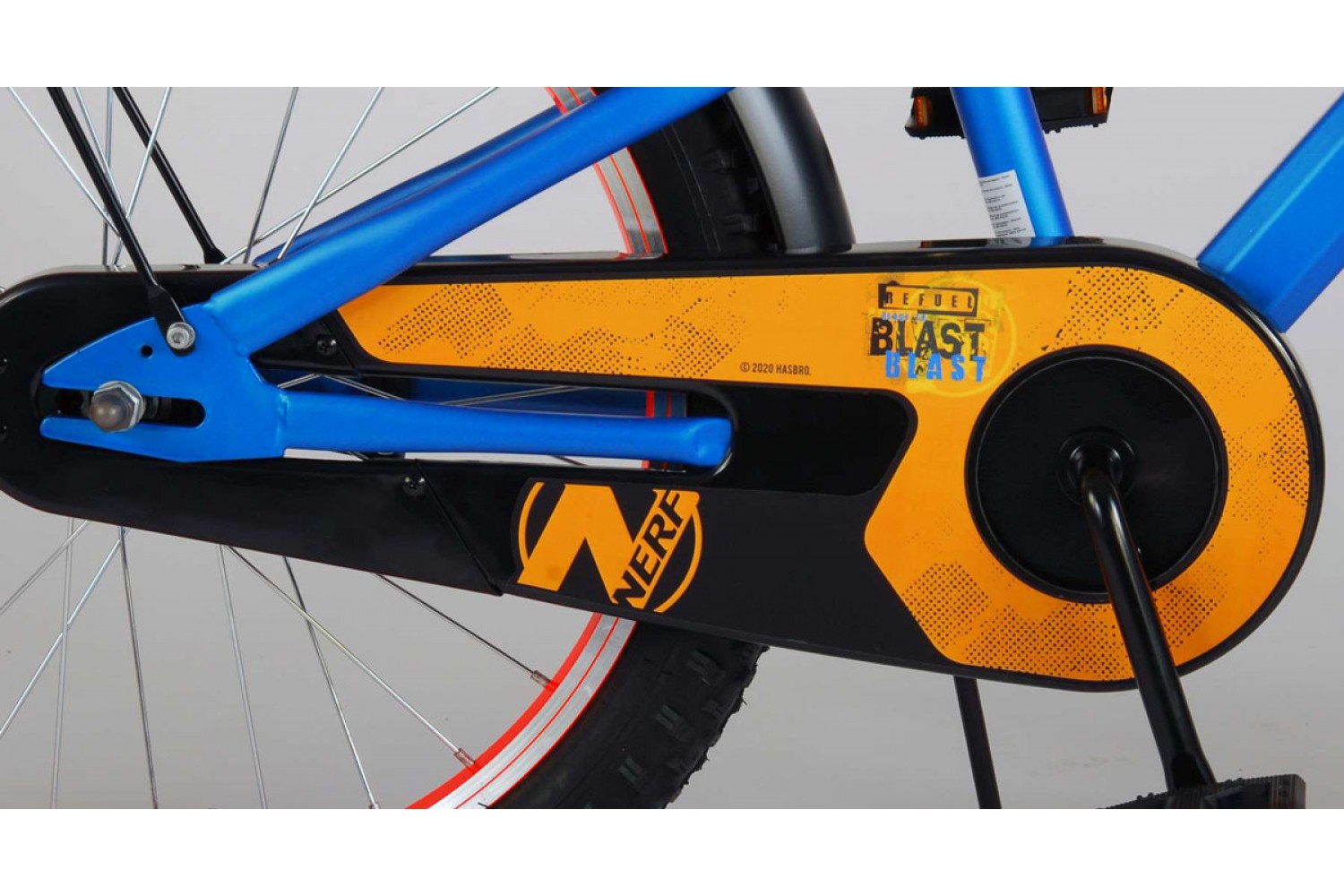 NERF Jongensfiets 20 inch Blauw