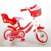 Volare Lovely Kinderfiets 12 inch Meisjes Rood Wit