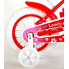 Volare Lovely Kinderfiets 12 inch Meisjes Rood Wit