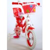 Volare Lovely Kinderfiets 12 inch Meisjes Rood Wit