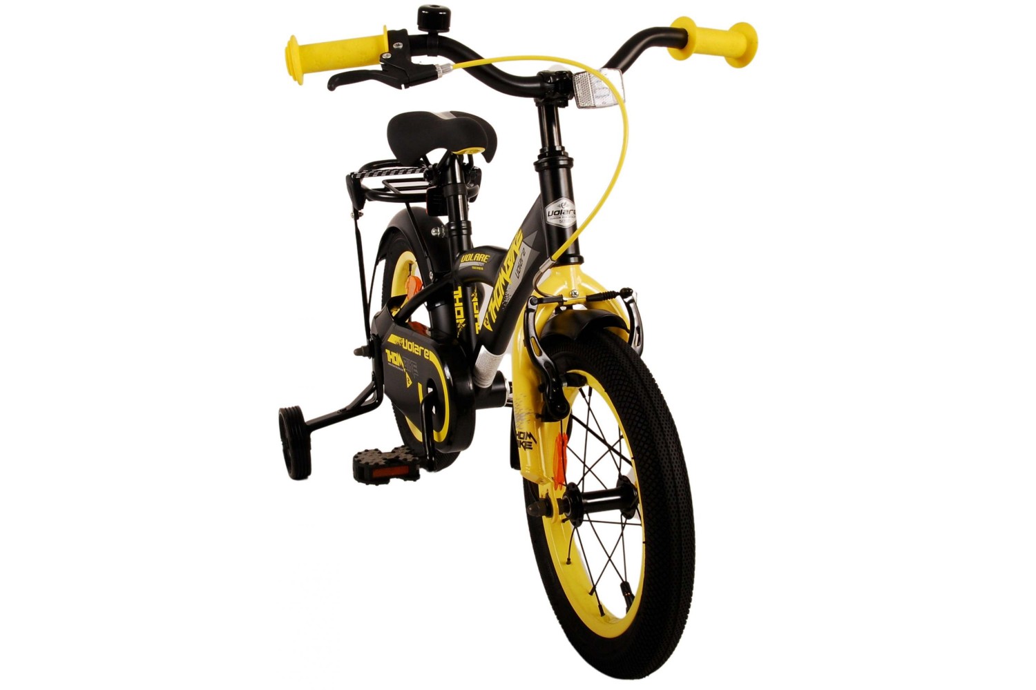 Volare Thombike Kinderfiets 14 inch Jongens Zwart Geel