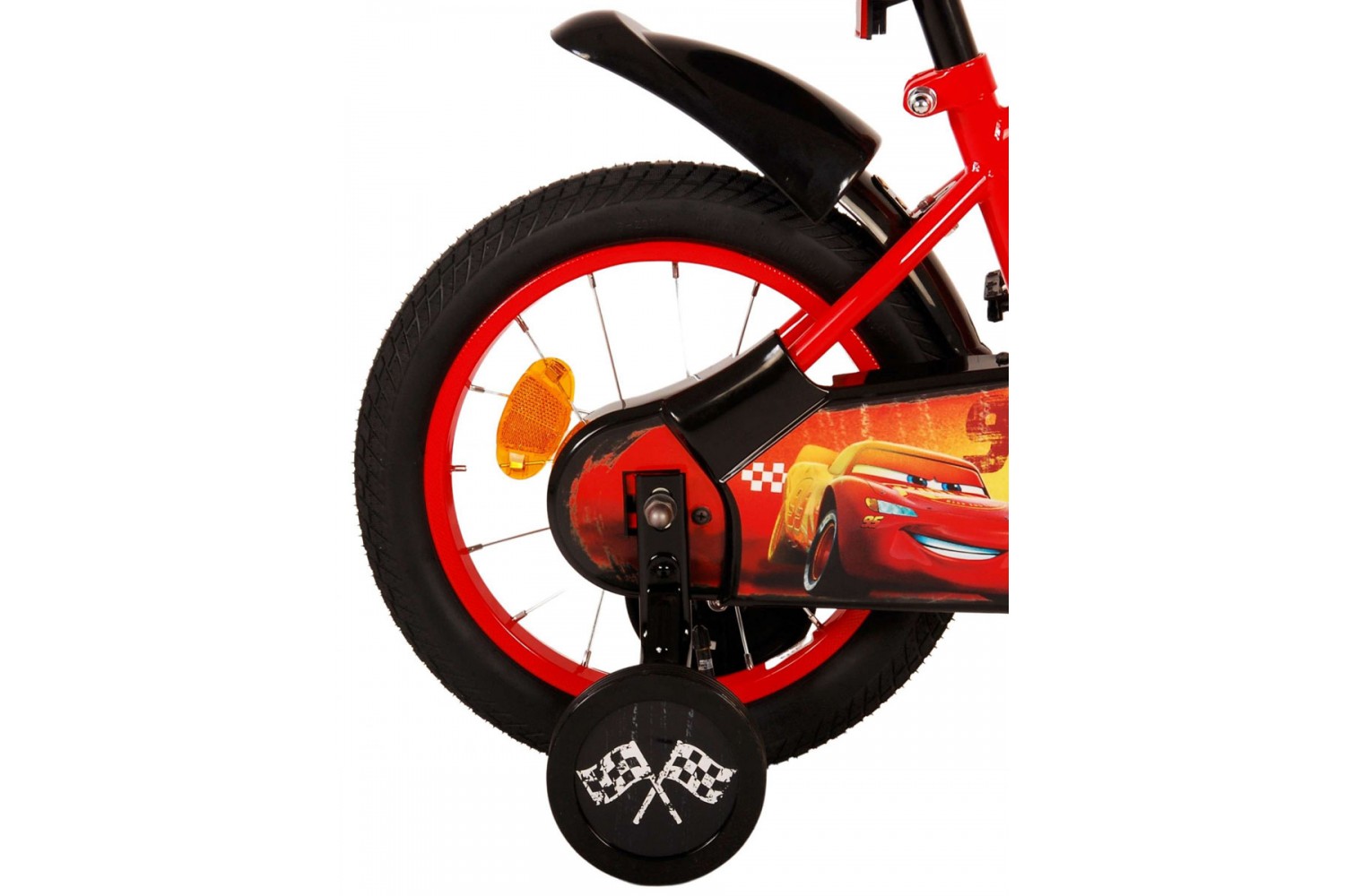 Disney Cars Kinderfiets 14 inch Jongens Rood