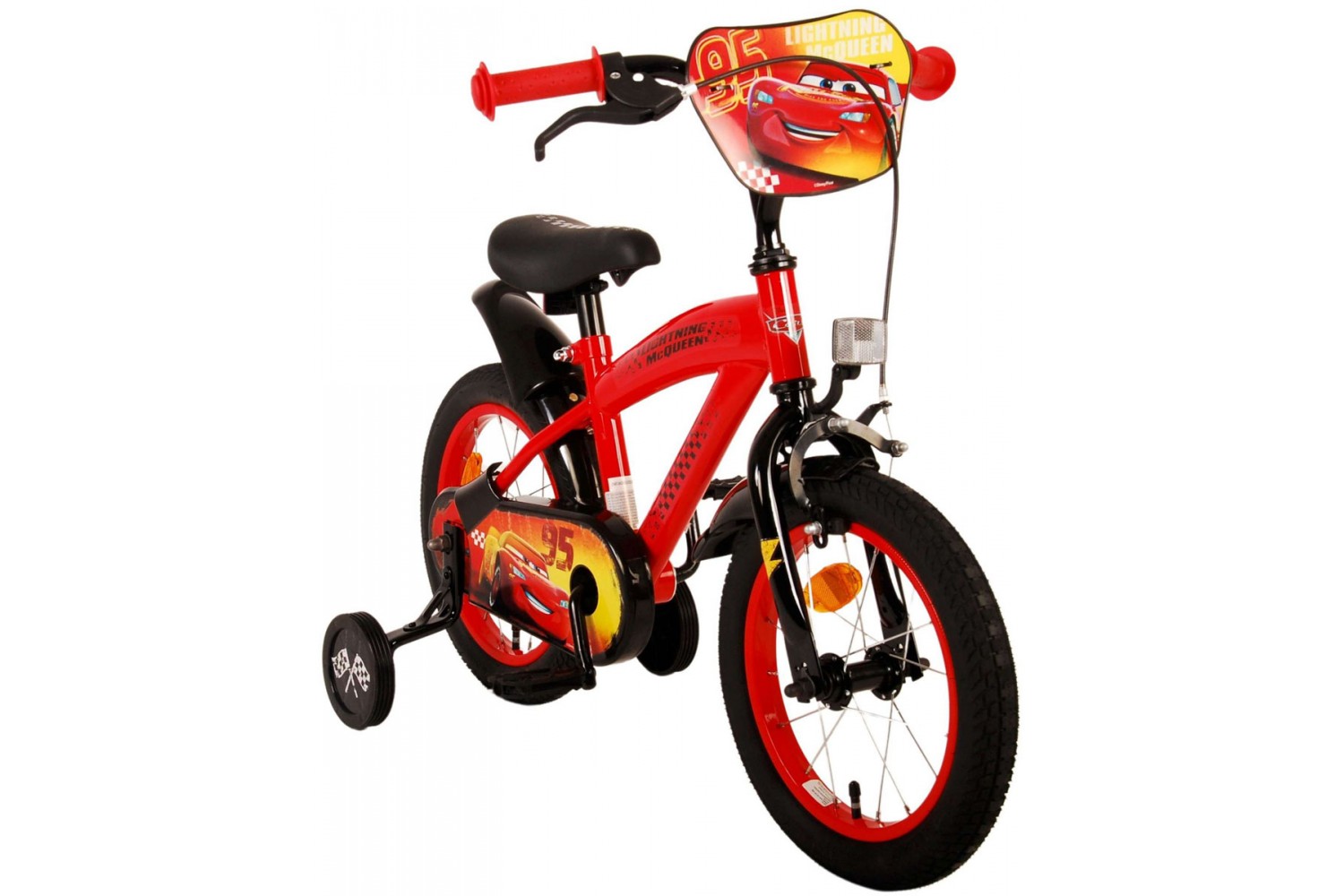 Disney Cars Kinderfiets 14 inch Jongens Rood