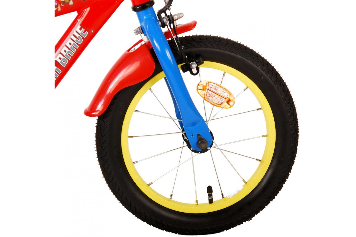 Paw Patrol Kinderfiets 14 inch Jongens Rood Blauw