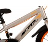 Volare Rocky Kinderfiets 16 inch Jongens Grijs | 2 handremmen