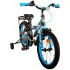 Volare Thombike Kinderfiets 16 inch Jongens Zwart Blauw | 2 handremmen