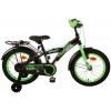 Volare Thombike Kinderfiets 16 inch Jongens Zwart Groen | 2 handremmen