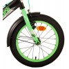 Volare Thombike Kinderfiets 16 inch Jongens Zwart Groen | 2 handremmen