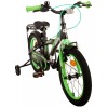 Volare Thombike Kinderfiets 16 inch Jongens Zwart Groen | 2 handremmen