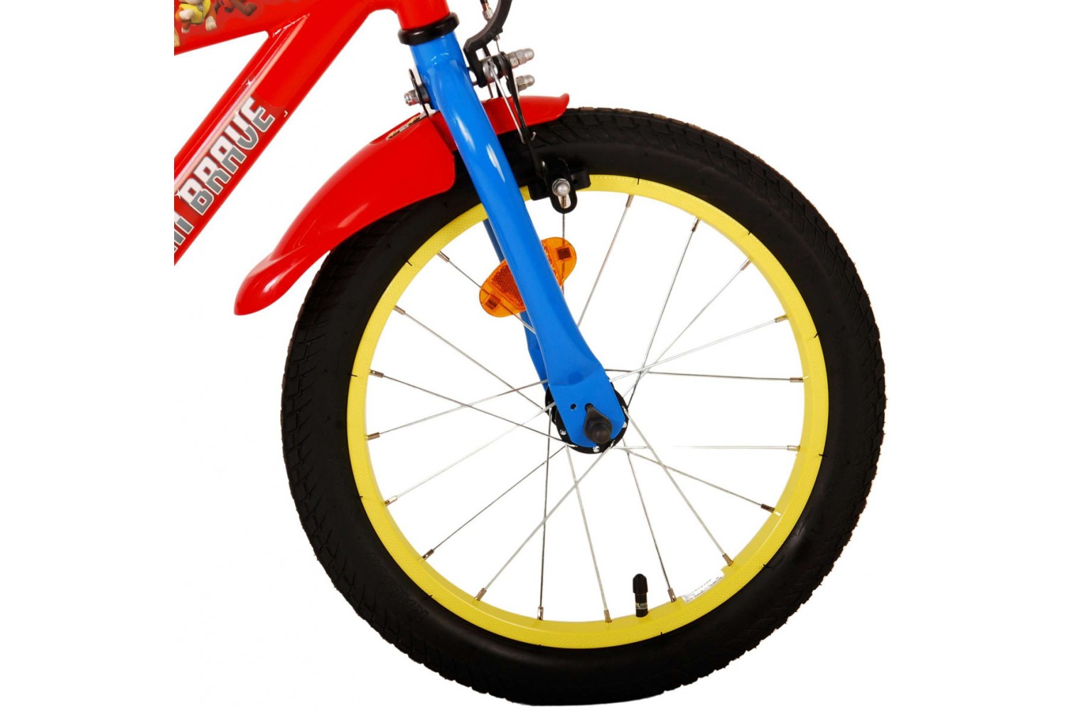 Paw Patrol Kinderfiets 16 inch Jongens Rood Blauw