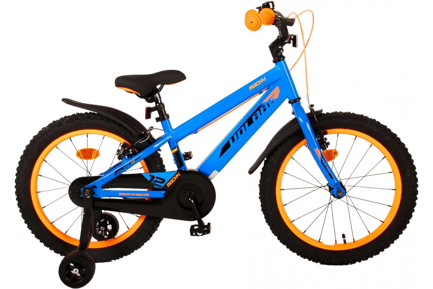 Volare Rocky Kinderfiets 18 inch Jongens Blauw | 2 handremmen