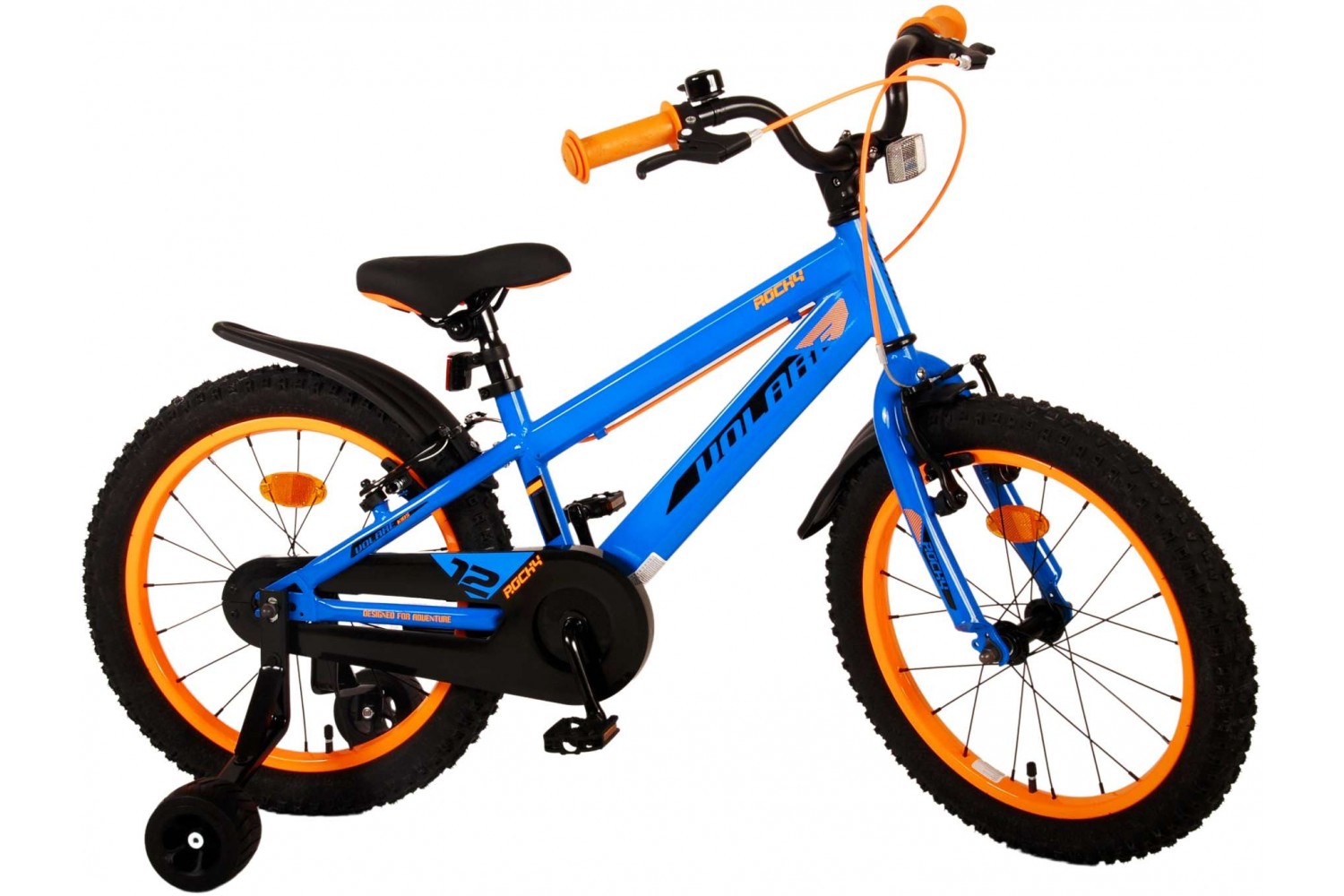 Volare Rocky Kinderfiets 18 inch Jongens Blauw | 2 handremmen