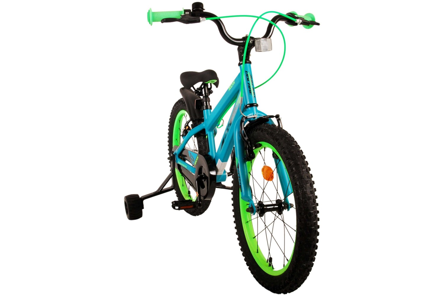 Volare Rocky Kinderfiets 18 inch Jongens Groen | 2 handremmen