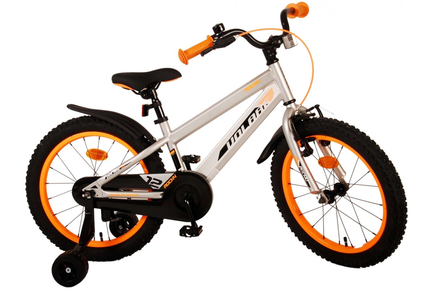 Volare Rocky Kinderfiets 18 inch Jongens Grijs