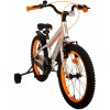 Volare Rocky Kinderfiets 18 inch Jongens Grijs | 2 handremmen