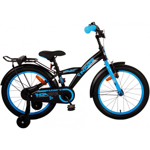 Volare Thombike Kinderfiets 18 inch Jongens Zwart Blauw