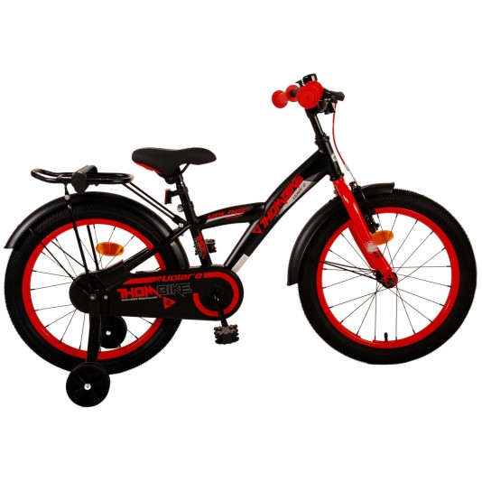 Volare Thombike Kinderfiets 18 inch Jongens Zwart Rood
