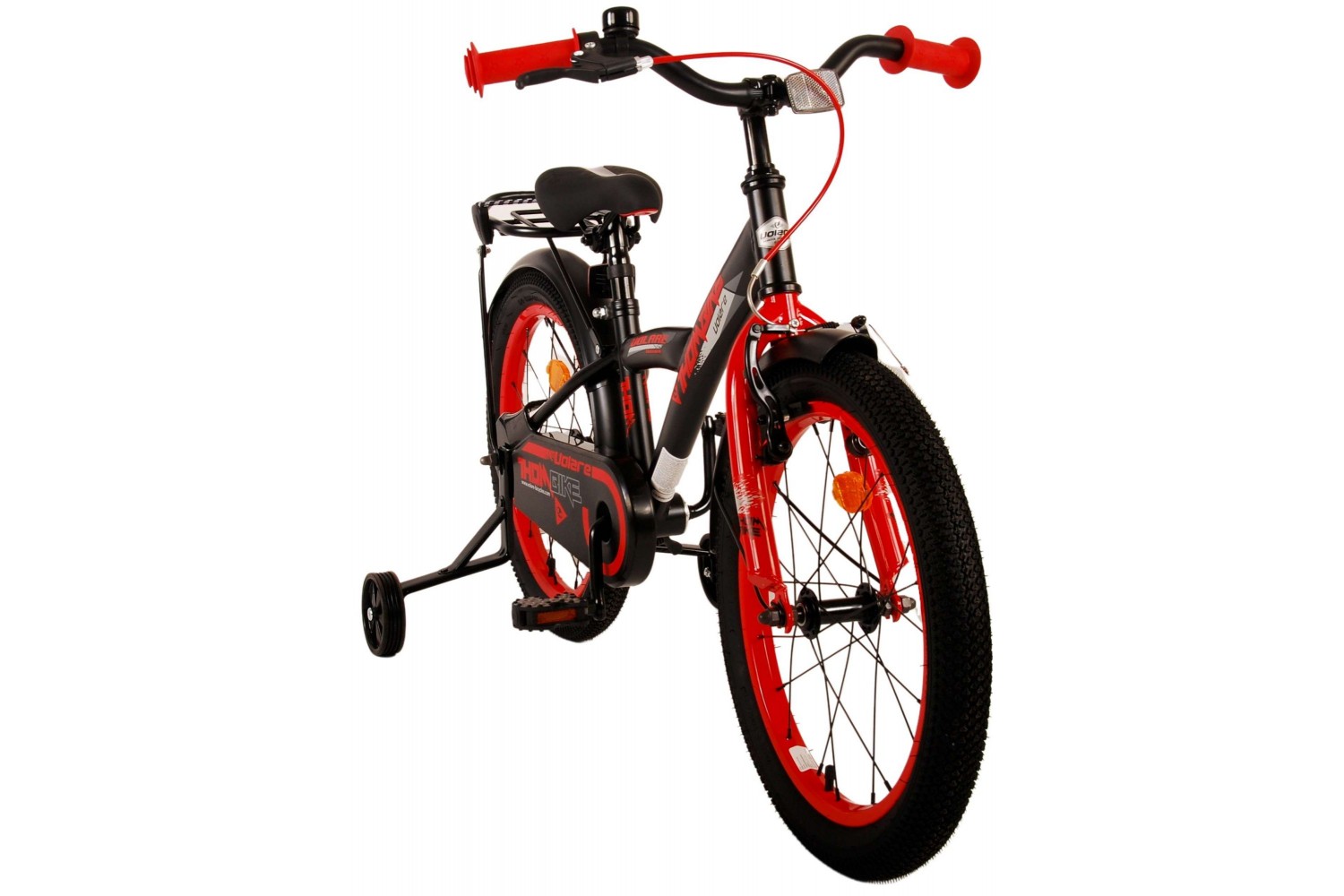 Volare Thombike Kinderfiets 18 inch Jongens Zwart Rood