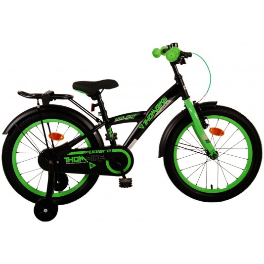 Volare Thombike Kinderfiets 18 inch Jongens Zwart Groen