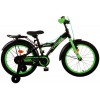 Volare Thombike Kinderfiets 18 inch Jongens Zwart Groen | 2 handremmen