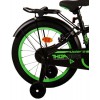 Volare Thombike Kinderfiets 18 inch Jongens Zwart Groen | 2 handremmen