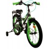 Volare Thombike Kinderfiets 18 inch Jongens Zwart Groen | 2 handremmen