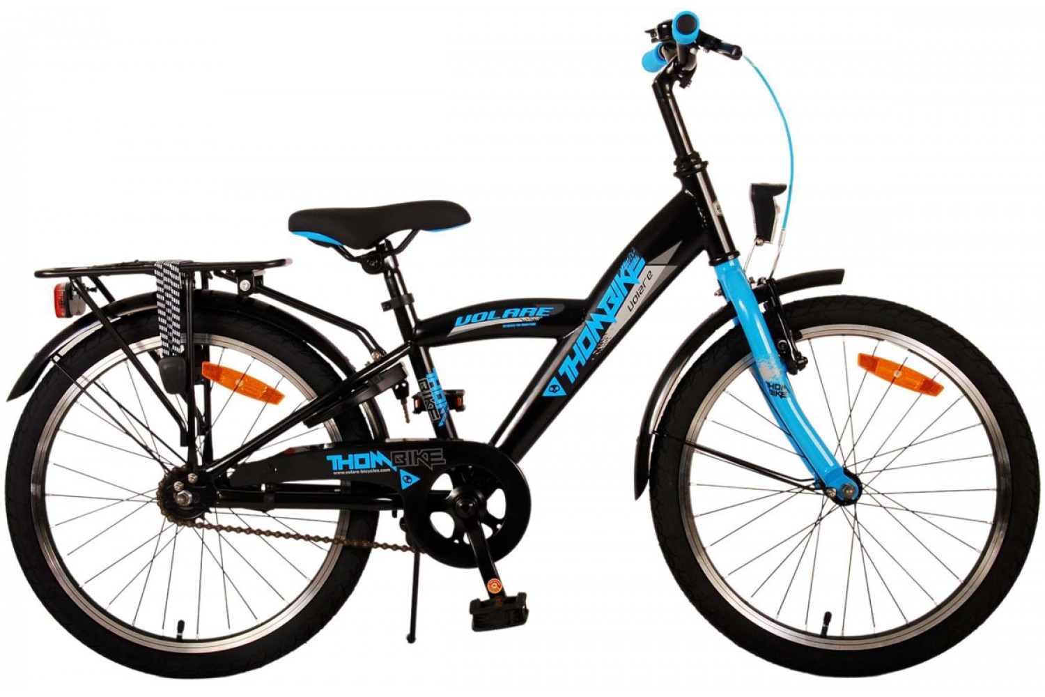 Volare Thombike Jongensfiets 20 inch Zwart Blauw