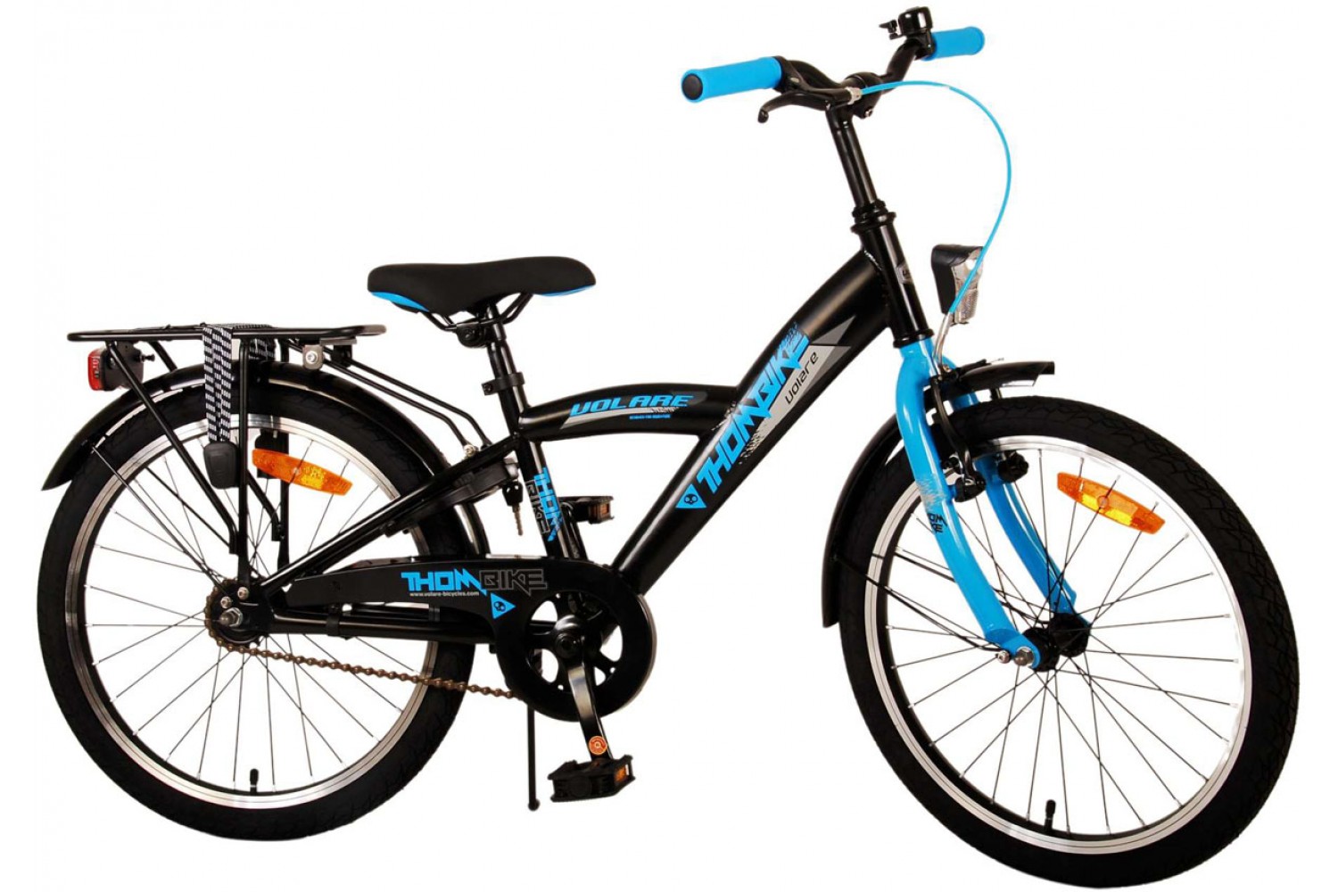 Volare Thombike Jongensfiets 20 inch Zwart Blauw