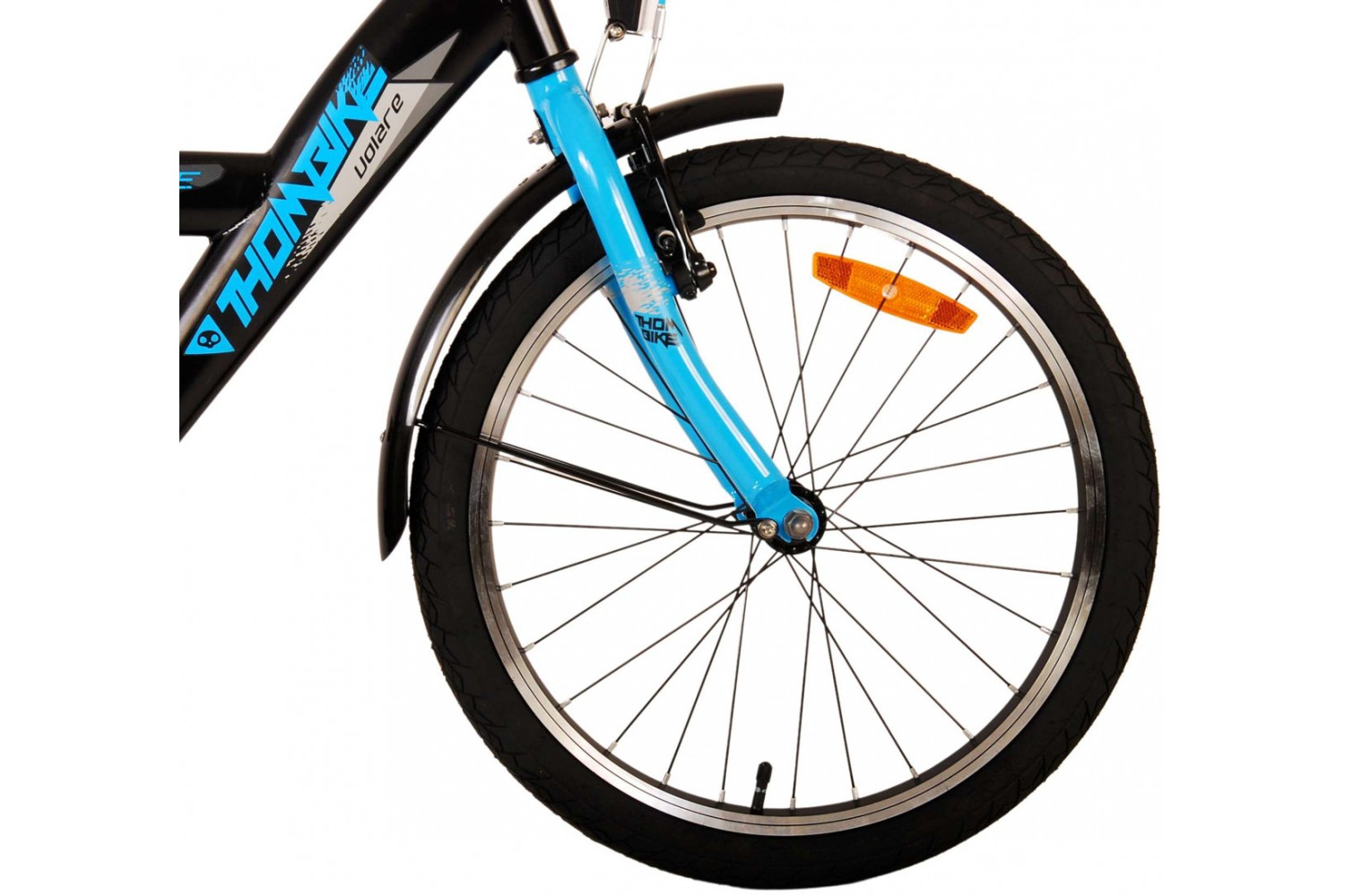 Volare Thombike Jongensfiets 20 inch Zwart Blauw